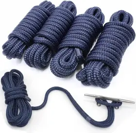 AB-0485-CB02 AMARINE MADE Double Braided Dock Line Marine
