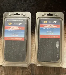 BP111706 BASS PRO SHOPS Dock Line Solid Braid Pack Set