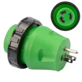 695510018258 Prong Rv Adapter Plug Nema Locking Generator