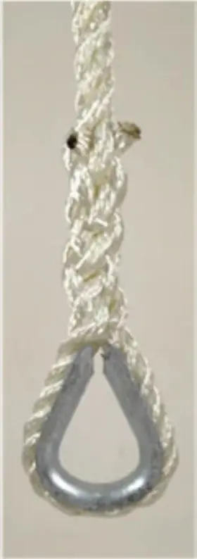 Buccaneer Rope Company 20-62000 Twisted Anchor Line - White 1/2 Inch X 200ft