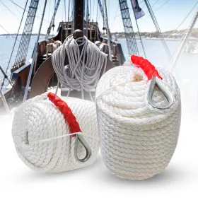 73909 CARBOLE Twisted Boat Anchor Mooring Rope Dock Line #2