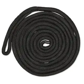 CDL3440BK CMP CORDAGE Boat Dock Line Double Braided