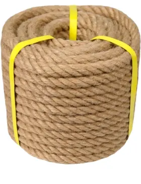 B0BFPNFG7J DERZINET Jute Rope Natural Hemp Twisted Manila