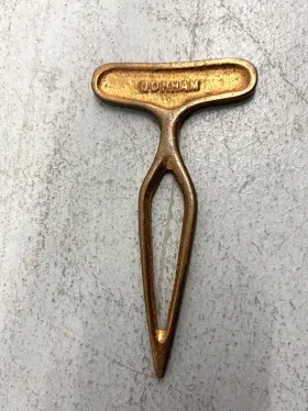 Dorham 8230ch Brass Fid For Splicing 3 Strand Rope - Free Shipping