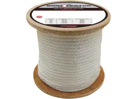 Extreme Max 3006.2213 Boattector Solid Braid Nylon Rope - 1/2 Inch X 250ft White