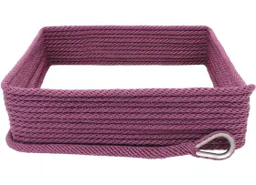 Extreme Max 3006.2629 Boattector Solid Braid Mfp Anchor Line With Thimble 3/8 Inch X 50ft Burgundy