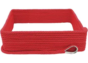 Extreme Max 3006.2651 Boattector Solidbraid Mfp Anchor Line/thimble 3/8x100ft Red