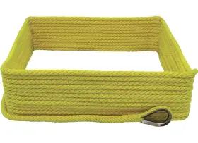 Extreme Max 3006.2678 Boattector Solid Braid Mfp Anchor Line/thm 3/8x150ft Yellow