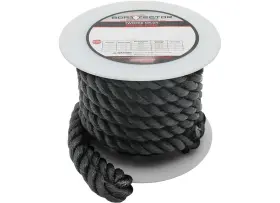 Extreme Max 3006.2876 Boattector Twisted Nylon Dock Line - 3/4 Inch X 50ft Black