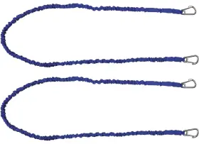 Extreme Max 3006.2918 Boattector Line Snubber/storage Bungee 2-pk 72 Inch Hooks Blue