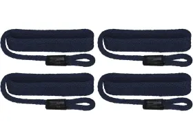 Extreme Max 3006.3002 Boattector Solid Braid Mfp Dock Line 4pk 1/2x20ft Royalblue