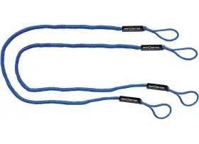 Extreme Max 3006.3042 Boattector Bungee Dock Line Value 2-pack - 7ft Blue