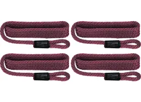 Extreme Max 3006.3375 Boattector Solid Braid Mfp Fender Line 4pk 3/8x5ft Burgundy