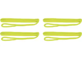 Extreme Max 3006.3408 Boattector Premium Double Braid Nylon Fender Line 3/8 Inch X6ft Yellow 4pk