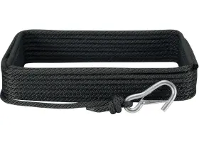 Extreme Max 3006.3435 Boattector Solid Braid Mfp Anchor Line/hook 1/2 Inch X50ft Black