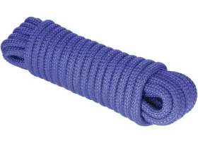 Extreme Max 3008.0283 16-strand Diamond Braid Utility Rope 1/2 Inch X 25ft Blue