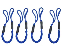 USJR-DOCKLINE170CM-DBLUE4EA JRANTER Bungee Cord Rope Dock
