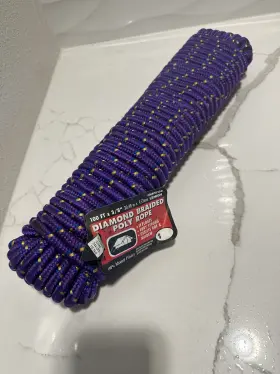 MFP8100 LEHIGH Braid Poly Rope Diamond