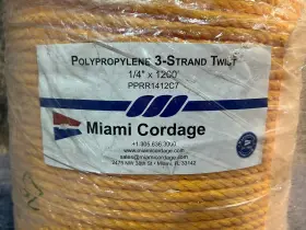 PPRR1412C7 MIAMI CORDAGE Twist Rope Feet #2