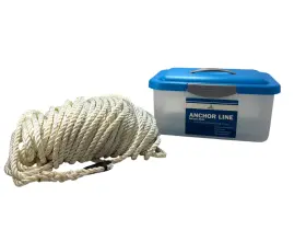 Samson 603024015083 Proset Nylon Twist Anchorline 3/8 Inch X 150ft New