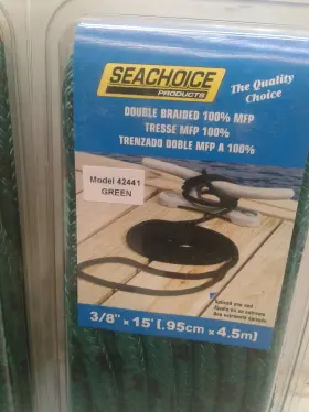 42441 SEA CHOICE Boat Double Braided Deck Rope Marine #2