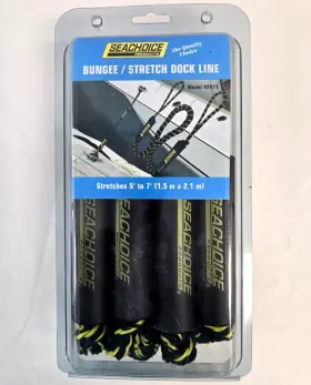50-42471 SEACHOICE Bungee Stretch Dock Rope Boating Stretches