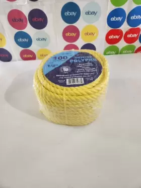 31-033 T.W EVANS CORDAGE CO Feet Twisted Rope Floating Poly
