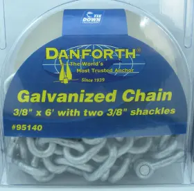 95140 TIE DOWN Engineering Galvanized Anchor Chain