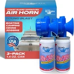 Sandshark Premium Air Horn Handheld Canister-very Loud Airhorn, Coast Guard Appr. Fixed Price $48.08.