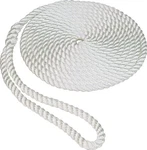 Marpac 7-6356 1/2" X 25' White Nylon Twisted Dockline. Fixed Price $9.99.
