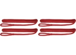 Extreme Max 3006.3395 Boattector Double Braid Nylon Fender Line 4-pk 3/8"x6' Red. Fixed Price $38.57.
