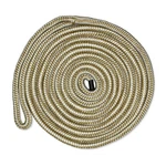 Cmp Cordage Cdl1215wg, Dock Line, 1/2" Diameter - 15' Length, Double Braid, Whit. Fixed Price $39.90.