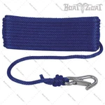 Attwood Anchor Line 3/8" X 50' - Solid Braided Mfp W/ Hook Blue (11741-7). Fixed Price $19.98.