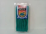 Dockmate Dock Line Solid Braid Mfp 3/8"x 15' 12" Eye Splice Teal-308479. Fixed Price $14.99.
