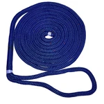 New England Ropes 5/8" Double Braid Dock Line - Blue W/trace... C5053-20-00015. Fixed Price $60.99.