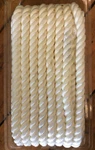 Seachoice 3-strand Twisted Boat Nylon Dock Line Rope Clam 3/4" X 35' White. Fixed Price $39.99.