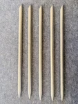 Lot Of 5 Used Tubular Aluminum Fids 5/8" Samson. Fixed Price $79.00.