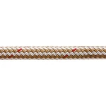New England Ropes 1/2" D X 15' L White/gold Nylon Double Braid Dock Line. Fixed Price $33.50.