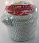 Unicord Twisted Nylon Anchor Line Rope 3/8" X 100 Ft With Thimble. Fixed Price $35.48.