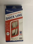 Wellington 3 Strand Twisted Nylon Mooring Dock Line 3/8" X 15 Ft Pre-formed Eye. Fixed Price $11.00.