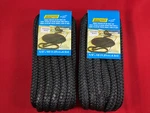 Dock Lines Double Braided Nylon Rope 1/2" X 15' Black Seachoice 40351 (qty 2). Fixed Price $29.99.