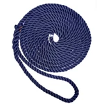 New England Ropes 3/8" Premium 3-strand Dock Line - Navy Blu... C6053-12-00025. Fixed Price $34.99.