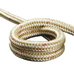 New England Ropes C2059-16 White/gold 1/2" X 100' Double Braid Nylon Dock Line. Fixed Price $159.95.