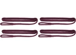 Extreme Max Boattector Premium Double Braid Nylon Fender Line 3/8" X 6' Plum 4pk. Fixed Price $39.24.