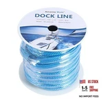 Amarine-made 5/8 Inch 50 Ft Double Braid Nylon Dockline Dock Line Mooring Rope. Fixed Price $50.98.