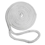 New England Ropes 1/2" Double Braid Dock Line - White 25'. Fixed Price $31.04.
