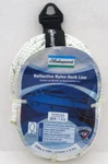 Shakespeare Wellington Double Braided Reflective Dock Line 3/8' X 15 White. Fixed Price $10.99.