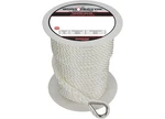 Extreme Max 3006.2294 Boattector Nylon Anchor Line W/ Thimble 3/8" X 150', White. Fixed Price $55.31.