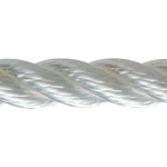 New England Ropes Premium 3/8" D X 600' L White Nylon 3-strand Dock Line. Fixed Price $386.12.
