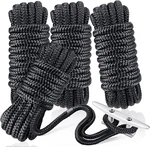 4 Pack 1/2 Inch 15ft Double Braid Nylon Dock Line Marine Mooring Rope Boat Lines. Fixed Price $30.99.